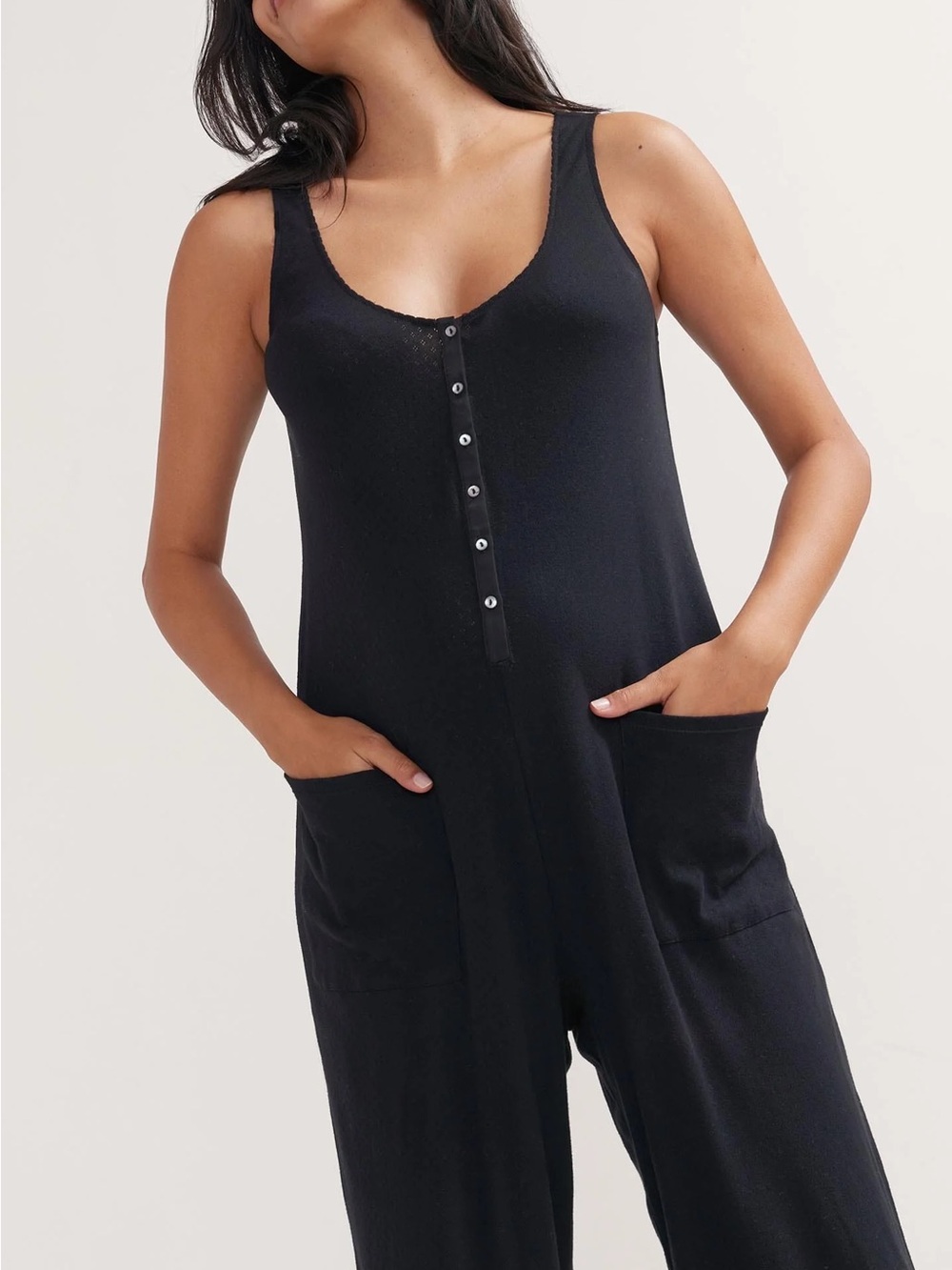 Hatch Black 24/7 Feeding Jumpsuit - Picture 2 of 2